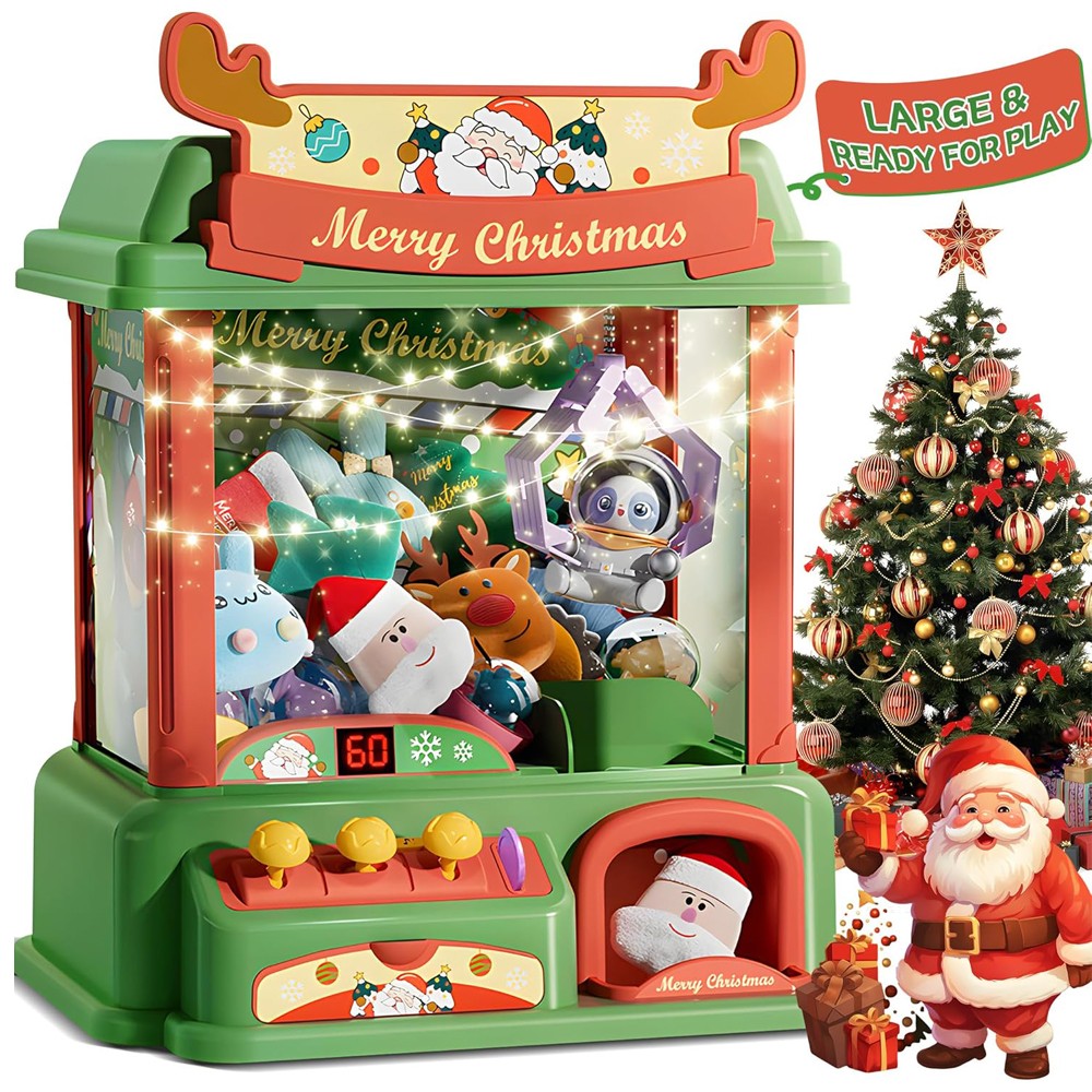 Arcade Games And Vending - Máquina de garra de Navidad para