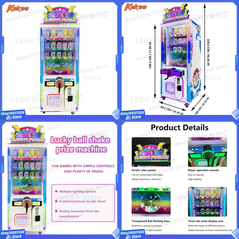 Arcade Style Vending Machine - Máquina de Juego Comercial, Máquina Expendedora