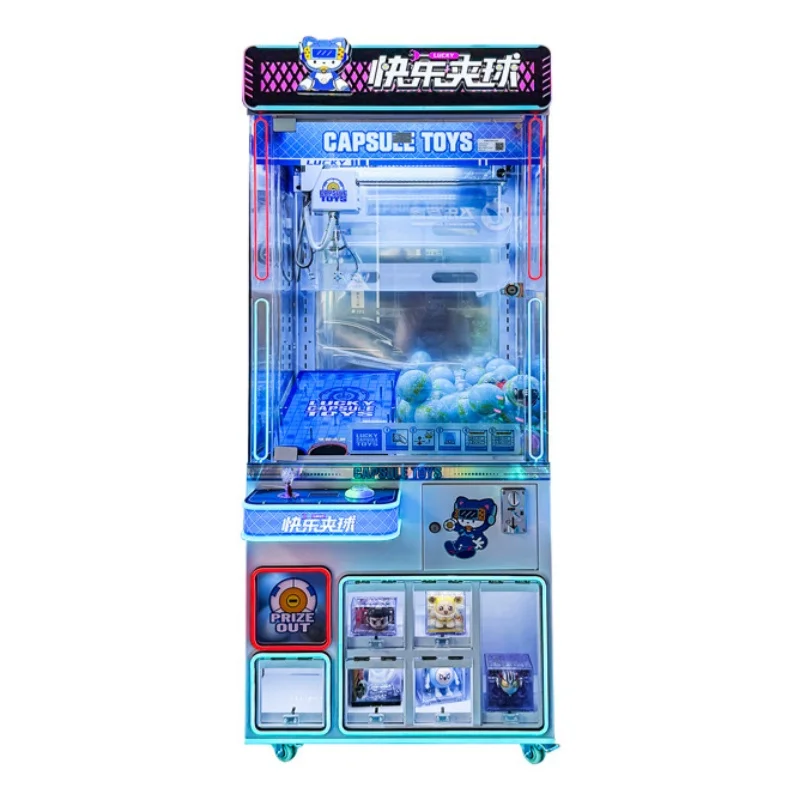 Prize Capsule Toy Machine - Máquina de gachapones con grúa para