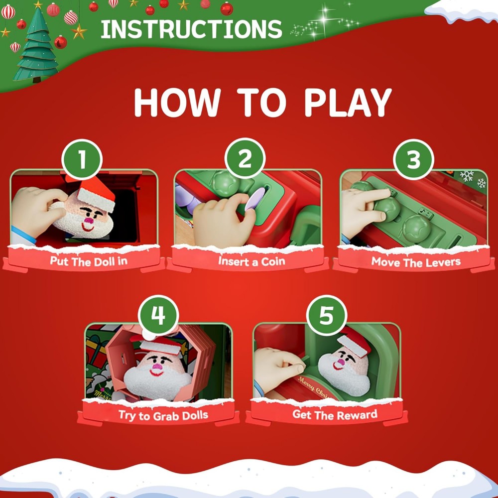 Máquina de garra de Navidad pa - Arcade Games And Vending reseña y precio