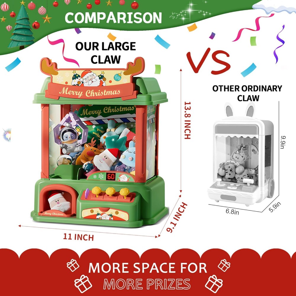 Máquina de garra de Navidad pa - Arcade Games And Vending reseña y precio