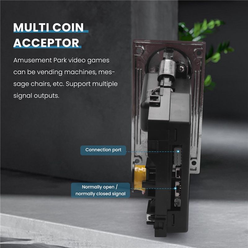 Aceptador de Monedas Múltiples - Ticket Redemption Machine reseña y precio