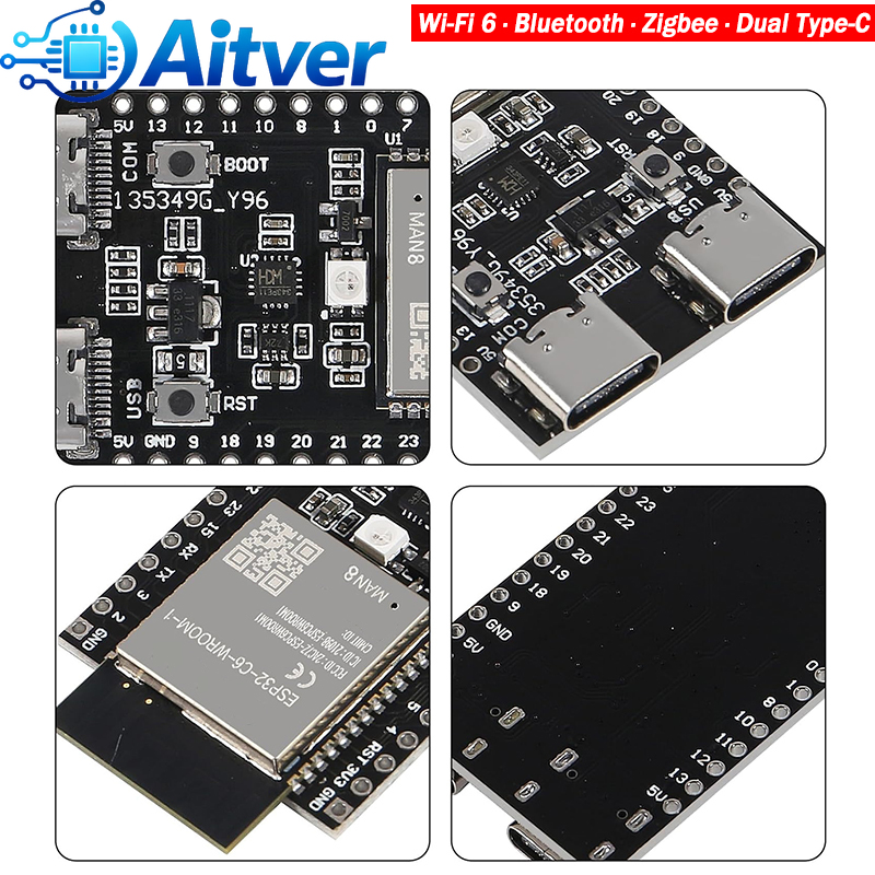 Placa de desarrollo ESP32 C6 W - Arduino Vending Machine Project reseña y precio
