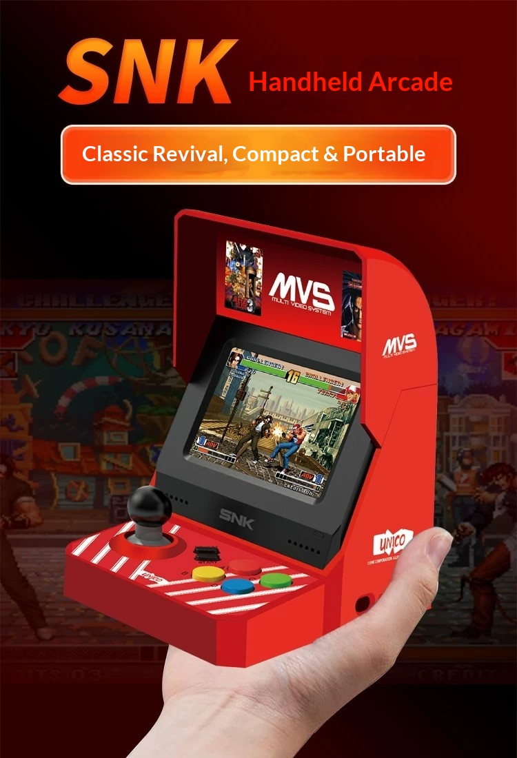 Consola Arcade Mini UNICO MVS  - Arcade Game Jackpot reseña y precio