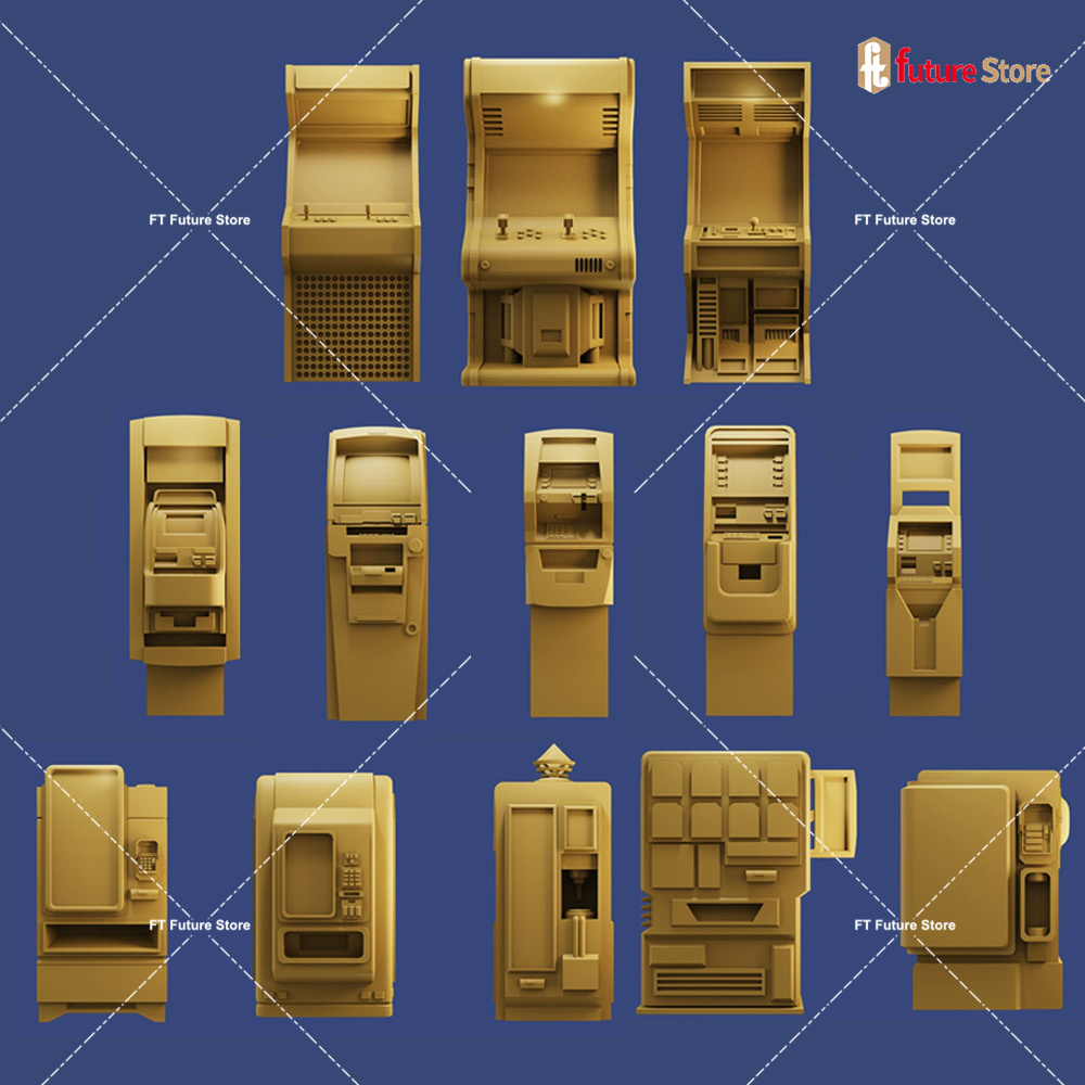 Impresión 3D 1/64, Figura de M - Arcade Toy Vending Machine reseña y precio