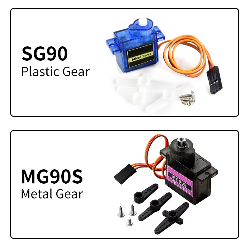 2 uds/5 uds/10 Uds SG90 MG90S  - Arduino Vending Machine Project reseña y precio