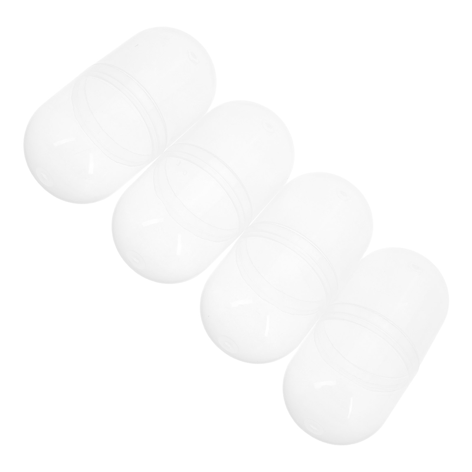 4 Cápsulas Transparentes de Pl - Prize Capsule Toy Machine reseña y precio
