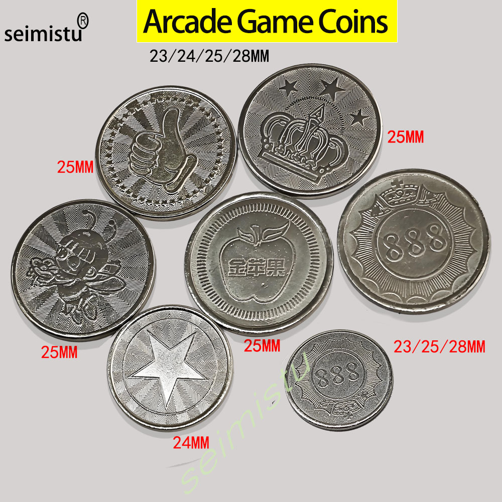 100 Uds. De fichas de acero in - Arcade Games And Vending reseña y precio