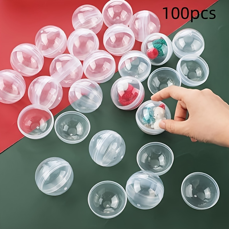 100 Uds. Cápsulas redondas de  - Prize Capsule Toy Machine reseña y precio